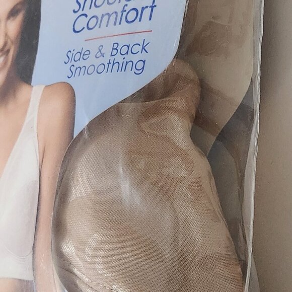 Playtex 18 Hour Bra Cafe Au Lait 36D #4693 Wireless Tagless 4-Way Support - Picture 2 of 8